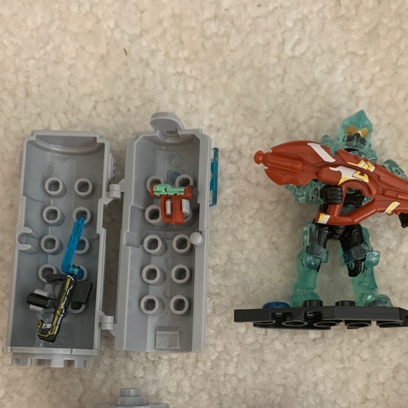 Mega Construx Lot of 4 Translucent Spartans Hellioskrill, Operators, Centurion.. - Picture 3 of 16